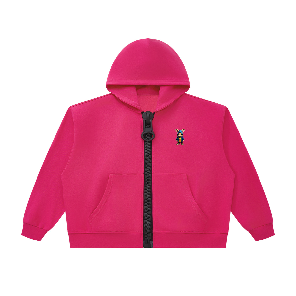 Hoodie,24six,bunny,bigzipper