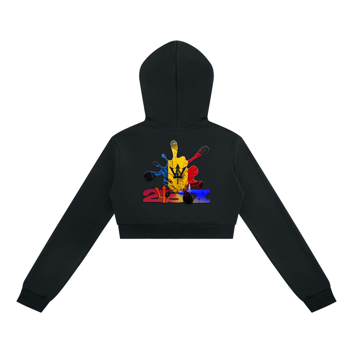 hoodie,women,crop,24six